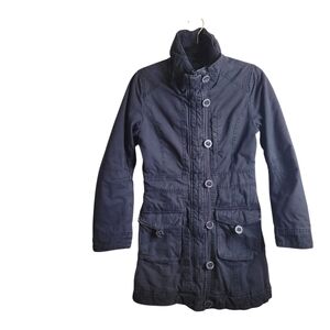 H&M LOGG Black Button-Up Jacket